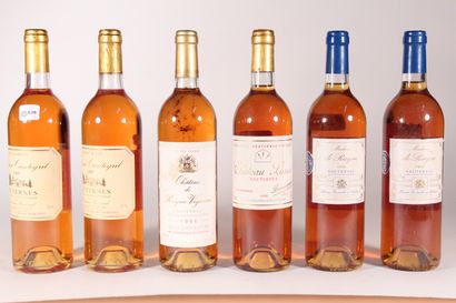 null 1995 - Château Cantegril

Sauternes White - 2 bottles 

1996 - Château Madame...