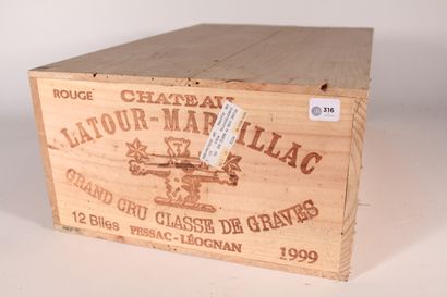 null 1999 - Château Latour Martillac

Pessac-Léognan - 12 blles