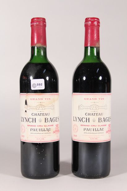 null 1985 - Château Lynch Bages

Pauillac Rouge - 2 blles