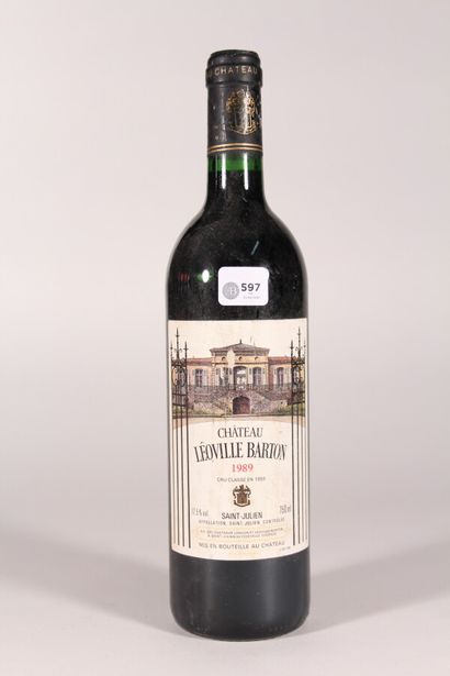 null 1989 - Château Léoville Barton

Saint Julien Rouge - 1 bottle