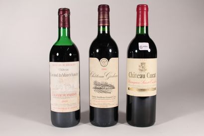 null 1990 - Château Godeau

Saint Emilion Red - 1 bottle 

1992 - Château Curat

Puisseguin...
