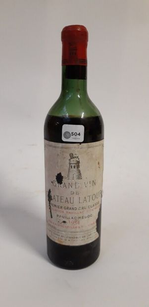 null 1954 - Château Latour

Pauillac Rouge - 1 blle (mi-épaule)
