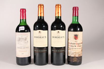 null 1993 - Château Barrail Laussac

Red Bordeaux - 1 blle 

2009 - Pierre Chanau

Red...