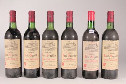 null 1975 - Château Haut Segottes

Saint Emilion - 5 bottles 

1970 - Château Haut...