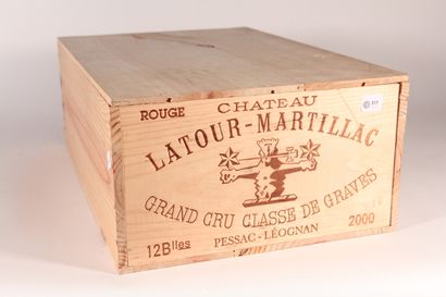 null 2000 - Château Latour Martillac

Pessac-Léognan - 12 blles