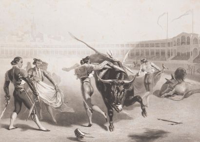 null GINAIN (Eugène)

2 grandes gravures en noir "La course de taureaux" : 

Le picador...