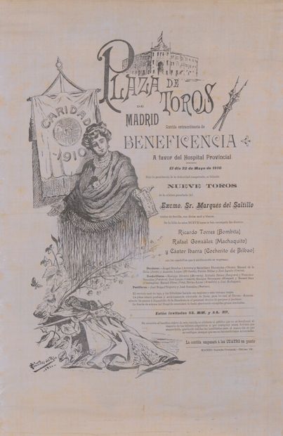null AFFICHETTE PLAZA DE TOROS DE MADRID 1887

Domingo dos de Octubre de 1887.

43,5...