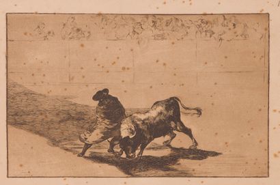 null GOYA (Francisco de)

Eau-forte, aquatinte brunie et pointe sèche, planche 14...