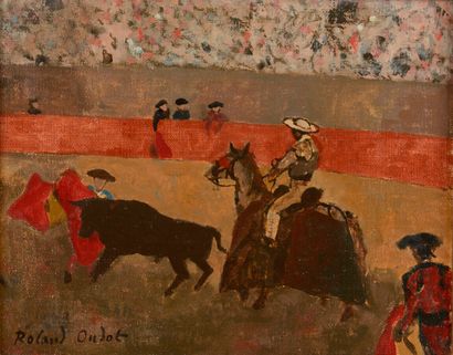 null Roland OUDOT (1897-1981)

Le picador.

Huile sur toile signée en bas à gauche.

33...