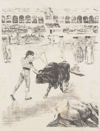 null LUNOIS (Alexandre)

Réunion de 6 lithographies de scènes de tauromachie (1897)...