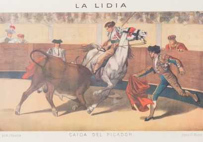 null LA LIDIA

Ensemble de trois lithographies couleurs par J. Palacios

"En el corral...
