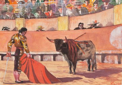 null ÉCOLE FRANCAISE DÉBUT XXème

"Courage du matador", "Torero poursuivi", "Témérité...