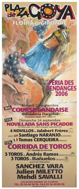 null AFFICHE PLAZA DE GOYA

Floirac-Gironde 2003.

XVIème Trophée de l'Oreille d'Or.

Dimanche...