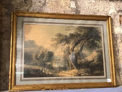 null 18th century english school

Animated landscape.

Watercolor, pen and black...