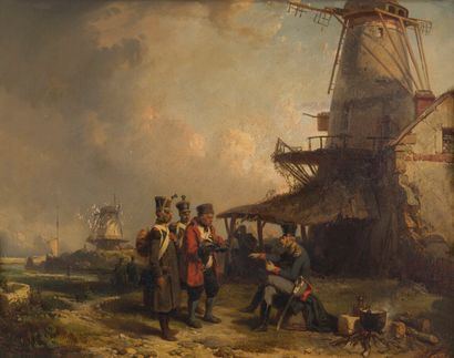 null Hippolyte BELLANGÉ (1800-1866)

Requisition of Food at the Foot of a Windmill,...