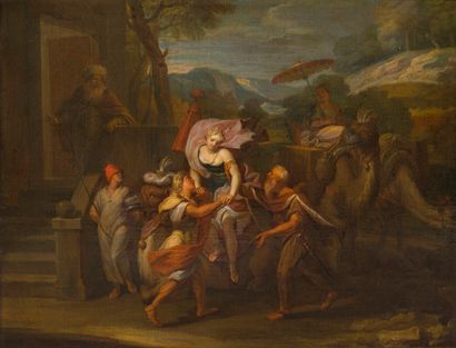 null ATTRIBUE A Victor Honoré JANSSENS (1658-1736)

La rencontre d'Isaac et de Rebecca...