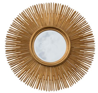 null TRAVAIL MODERNE

Soleil.

Très important miroir en bois doré.

D.: 120 cm.