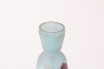 null Establishment Gallé

A multi-layered glass piriform soliflore vase with a neck...