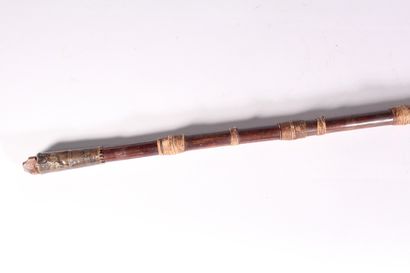 null Bamboo cane with horn handle

Circa 1900

L. 100cm

(Accidents on the handl...