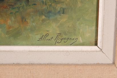null 
Albert REGAGNON (1874-1961)




"Paysage en Ariège"




Huile sur panneau signée...
