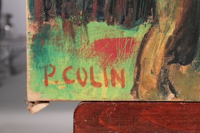 null P. COLIN

"Paysage"

Huile sur toile signée en bas à gauche

50 x 65 cm

(A...