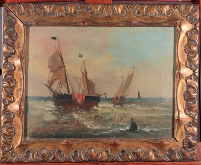 null 19th century school

"Marines"

Two oil on canvas signed lower right "Moreno".

24...