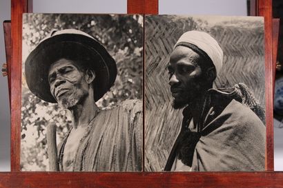null Set of eight black and white photographic prints including "Cavalier Bamba de...