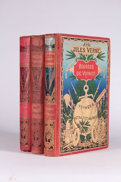 null Jules VERNE

Collection Hetzel, réunion de trois cartonnages dont deux à l'éléphant...