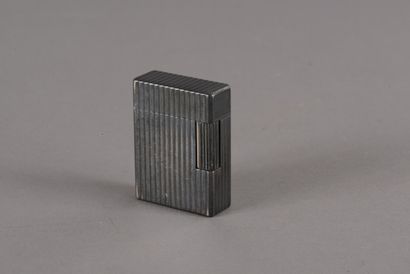 null Dupont, silver plated lighter.