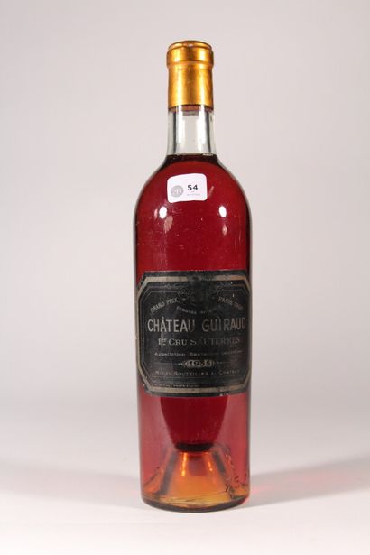 null 1955 - Château Guiraud

Sauternes Blanc - 1 blle