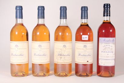 null 1996 - Château Barrière

Monbazillac - 5 bottles 

1997 - Château Poulvère

Monbazillac...