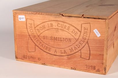 null 1998 - Château Cure Bon

Saint-Émilion - 12 blles CBO