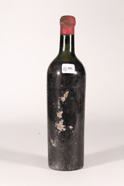 null 1929 - Château Clos Fourtet

Saint-Émilion - 1 bottle (just, no label)