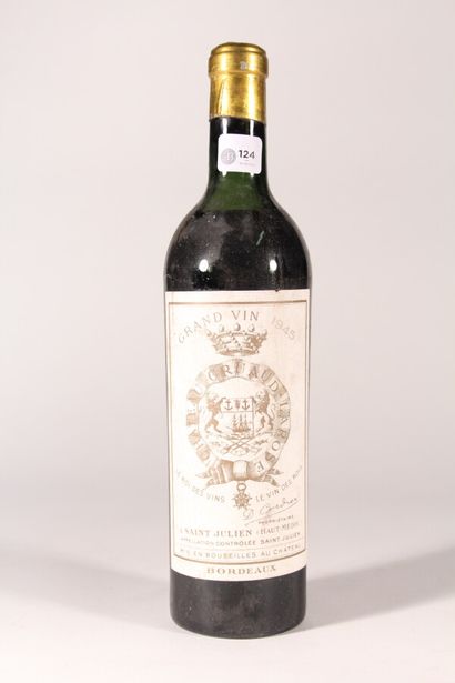 null 1945 - Château Gruaud Larose

Saint-Julien - 1 bottle (just)