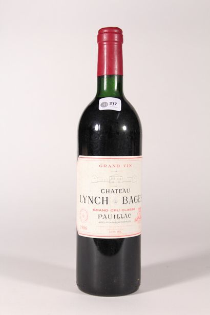 null 1986 - Château Lynch Bages

Pauillac - 1 blle