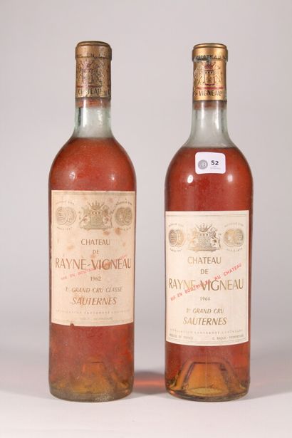 null 1964 - Château Rayne Vignau

Sauternes Blanc - 1 blle

1962 - Château Rayne...