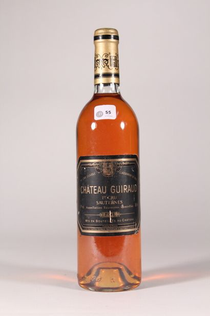null 1981 - Château Guiraud

Sauternes Blanc - 1 blle