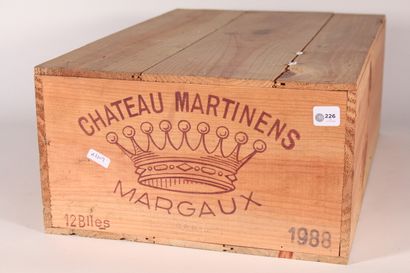 null 1988 - Château Martinens

Margaux - 12 blles CBO