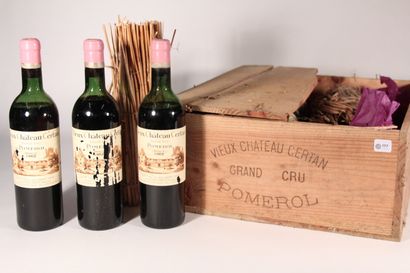 null 1962 - Vieux-Château-Certan

Pomerol - 12 blles (4 of which are low)