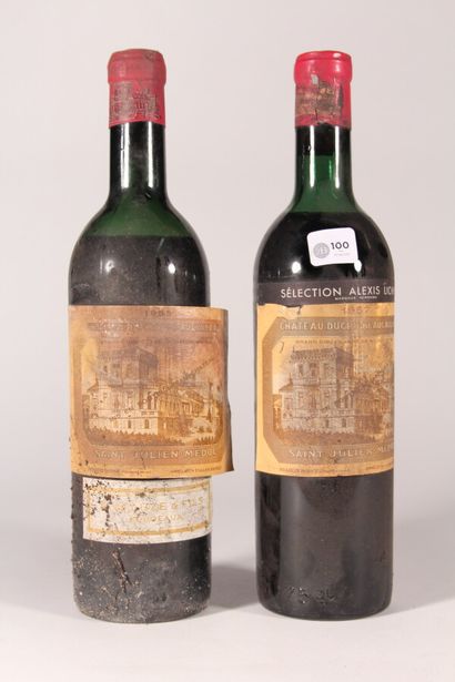 null 1955 - Château Ducru Beaucaillou

Saint-Julien - 1 bottle (just)

1957 - Château...