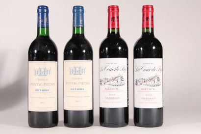 null 2006 - Château La Tour de By

Medoc - 2 bottles

1994 - Château Pontac-Phénix

Haut-Médoc...