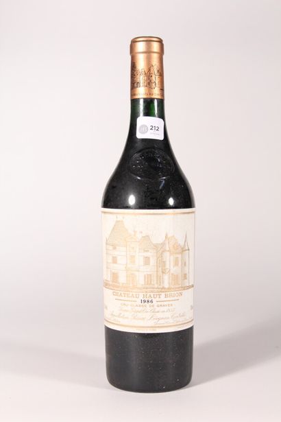 null 1986 - Château Haut-Brion

Pessac-Léognan - 1 bottle