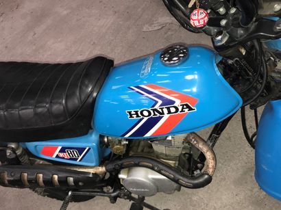 null 
HONDA CY 80 type HB01 moped MTT1 blue, 2 seater from 18/11/1981 serial no 5004560,...