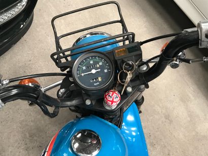 null 
HONDA CY 80 type HB01 moped MTT1 blue, 2 seater from 18/11/1981 serial no 5004560,...