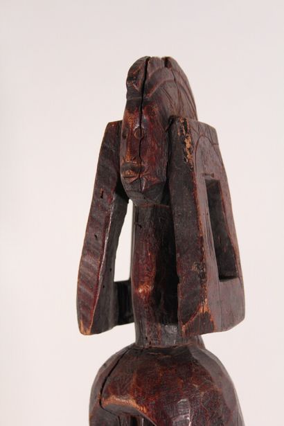null STATUE DE TYPE NIGERIA

En bois sculpté anthropomorphe

H.: 70 cm