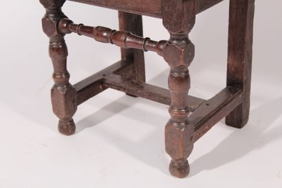 null Chaise lorraine en chêne

XVIIIème siècle

H.: 82 cm