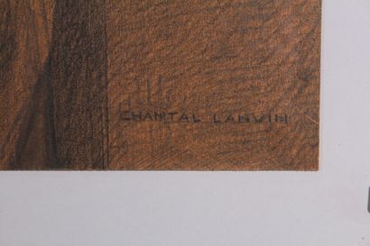null Chantal LANVIN (1929-2013)

"Christ"

Crayon signé en bas à droite 

80 x 59...