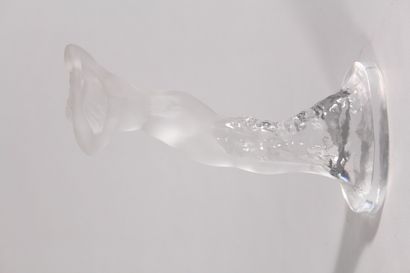 null LALIQUE France

"Baigneuse"

Sujet en cristal moulé et dépoli

H.: 23,5 cm
