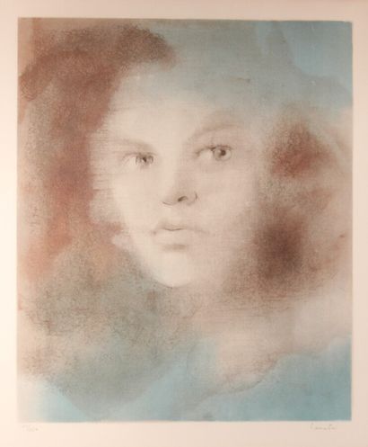 null D'après Léonor FINI

"Portrait"

Lithographie couleurs contresignée au crayon...