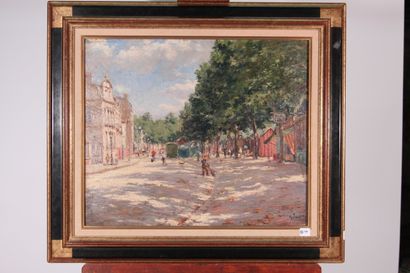 null ALEXANDRE JACOB (1876-1972)

Rue animée

Huile sur toile, signée en bas à droite.

46...